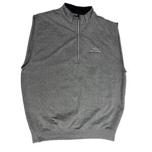 FootJoy Red Ledges Utah Gray Golf Vest Medium Stretch Material